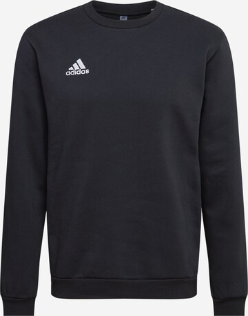 ADIDAS SPORTSWEAR - Sweatshirt de desporto 'Entrada 22' em preto: frente