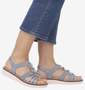 REMONTE Sandals in Blue: front