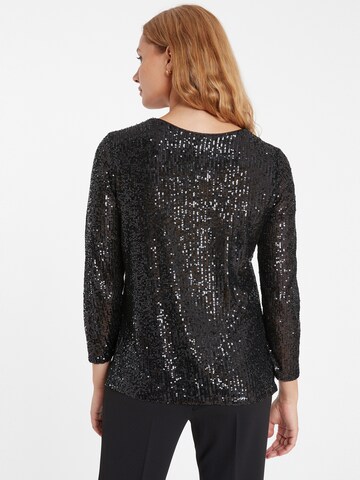 Ana Alcazar Shirt 'Saloa' in Zwart