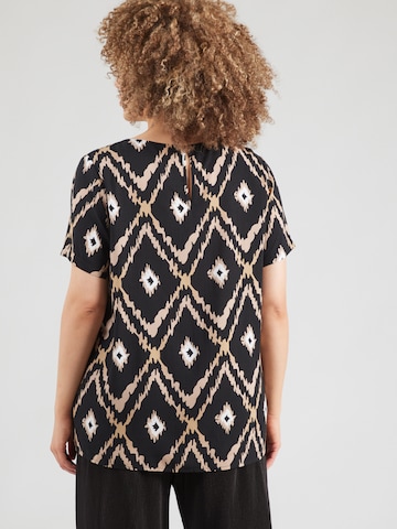 ONLY Carmakoma - Blusa 'CARHELA' en negro