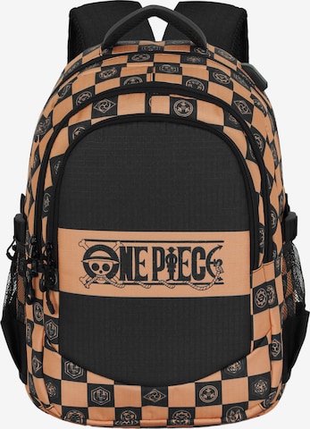 One Piece Backpack in Brown: front