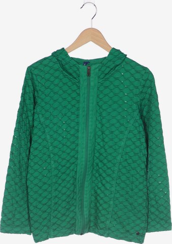 CECIL Sweatshirt & Zip-Up Hoodie in L in Green: front