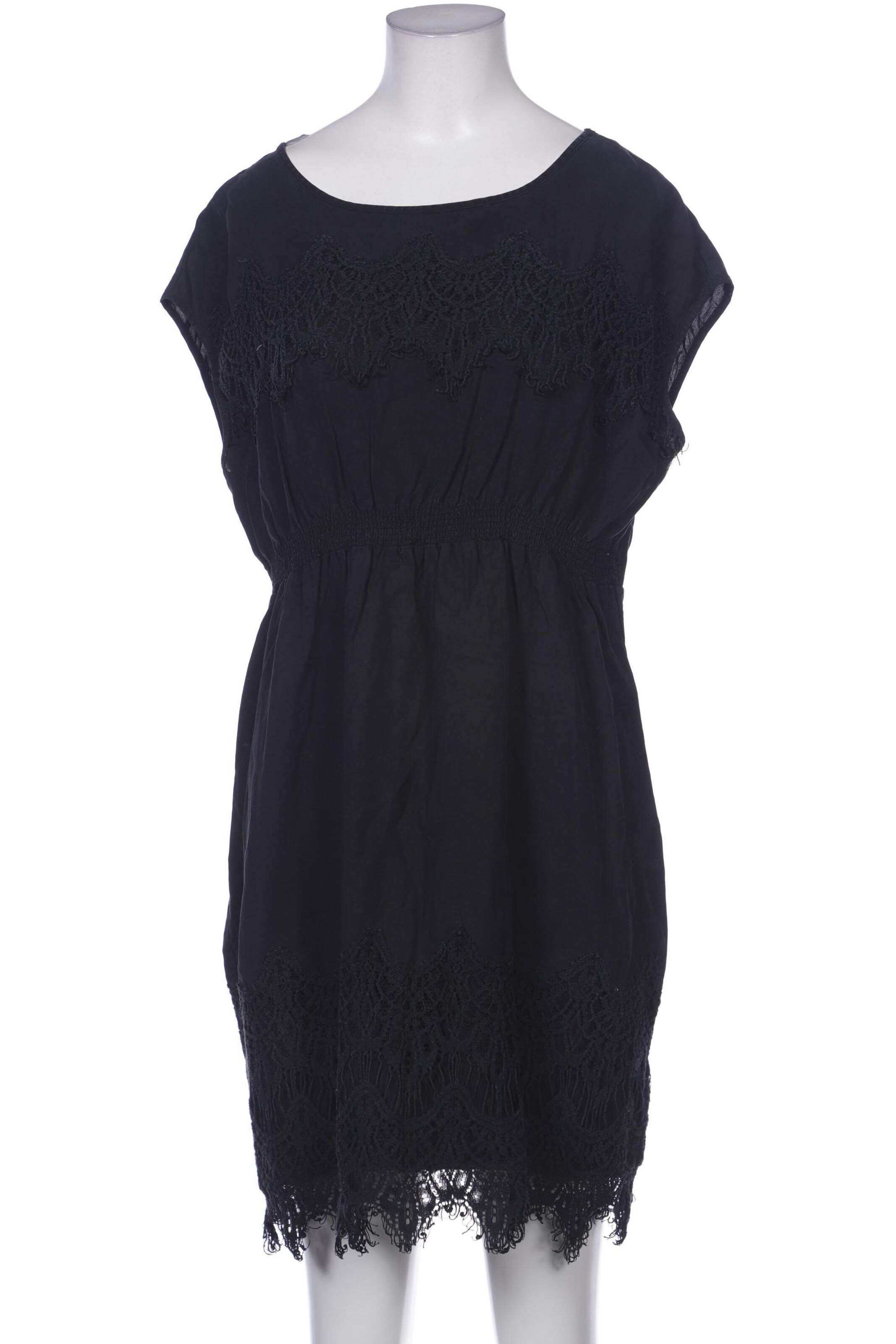 Cream Dress in M in Black: front