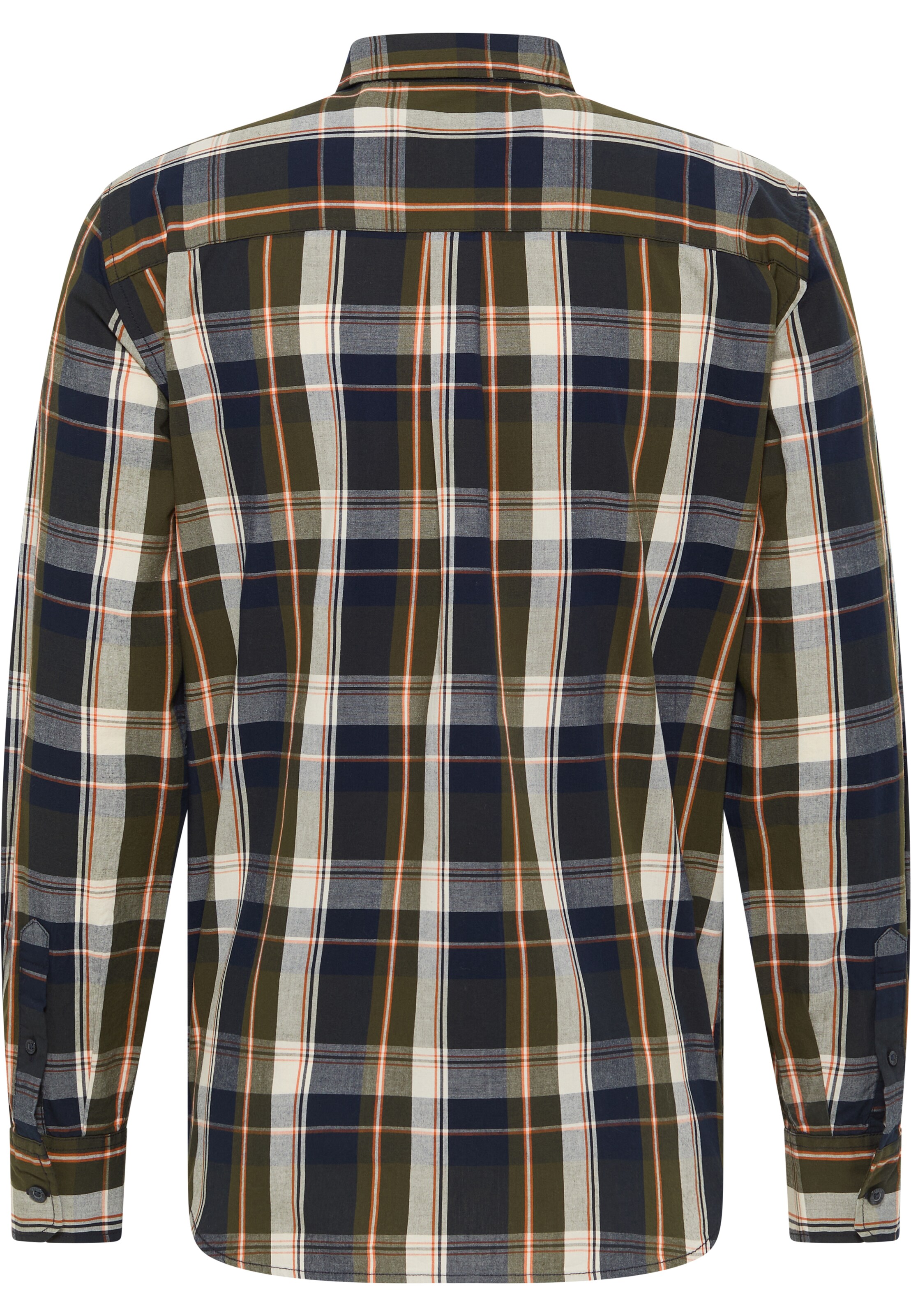 MUSTANG Regular Fit Hemd in Braun