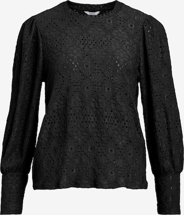 Camicia da donna 'Feodora' di OBJECT in nero: frontale