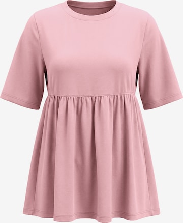 Tunica de la Imily Bela pe roz: față