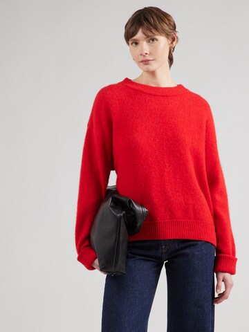 Pull-over 'VITOW' AMERICAN VINTAGE en rouge : devant