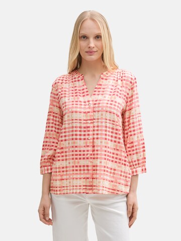 TOM TAILOR Blouse in Red: front