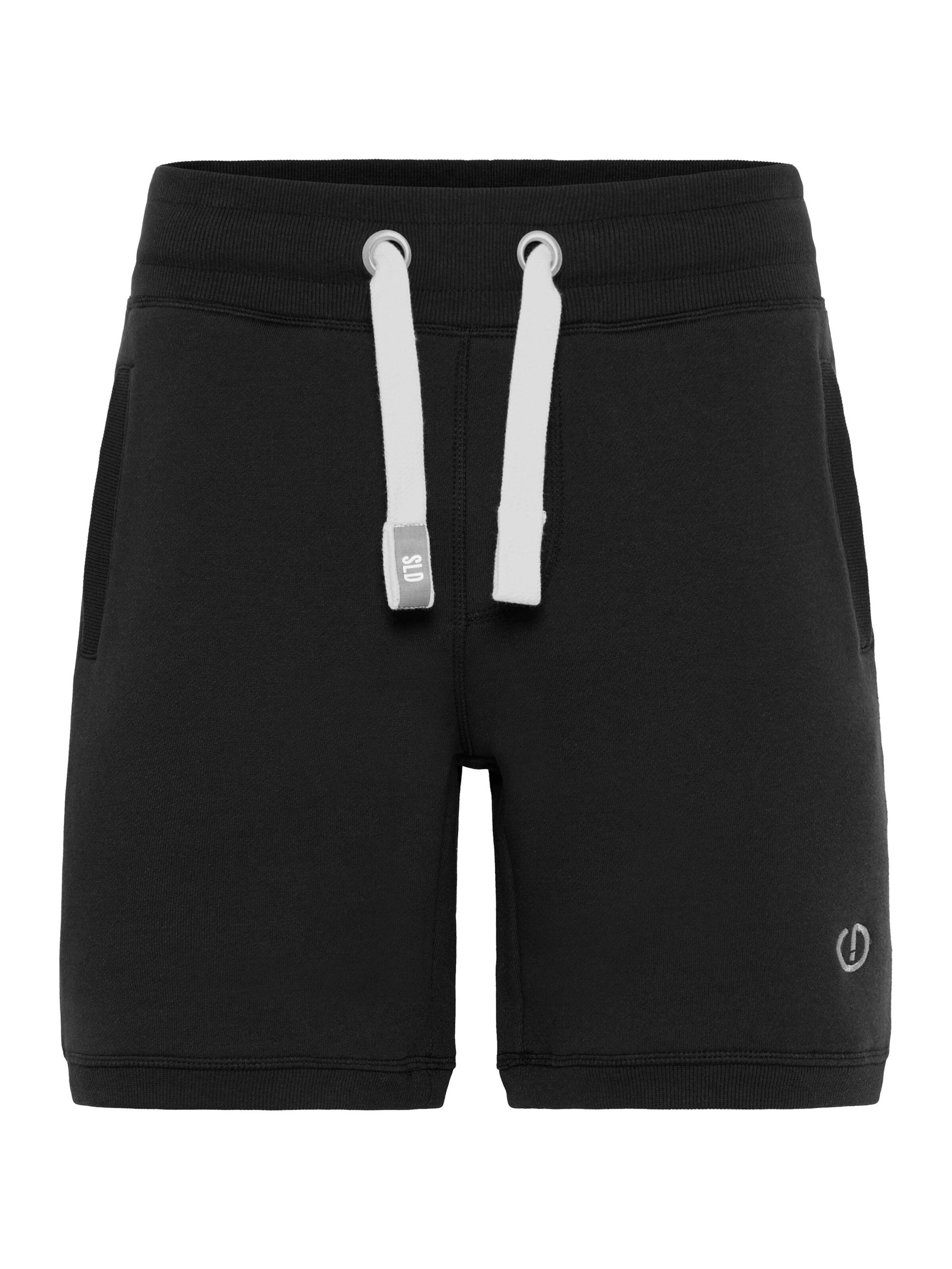 !Solid Broek in Zwart: voorkant