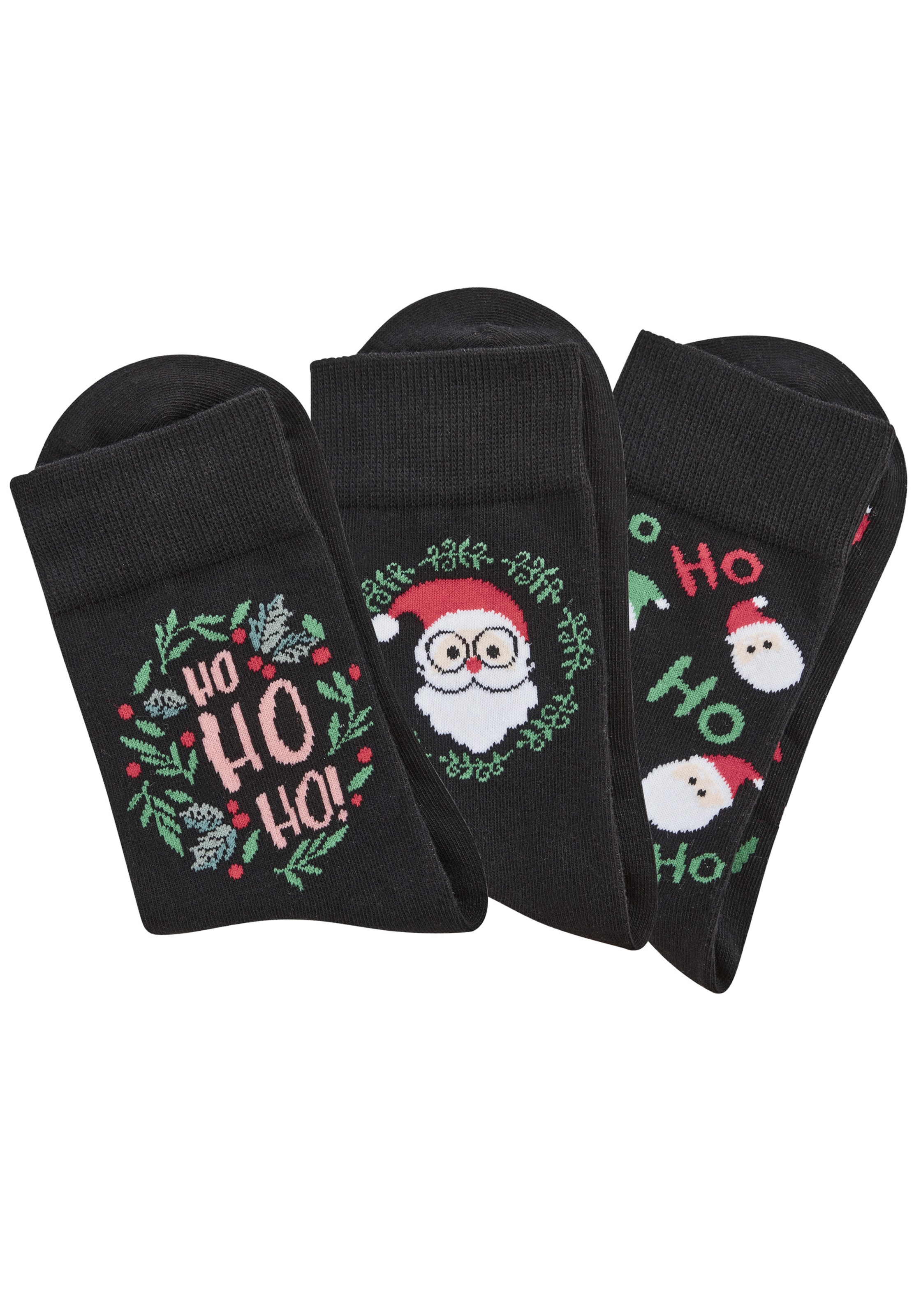 H.I.S Socks in Black: front