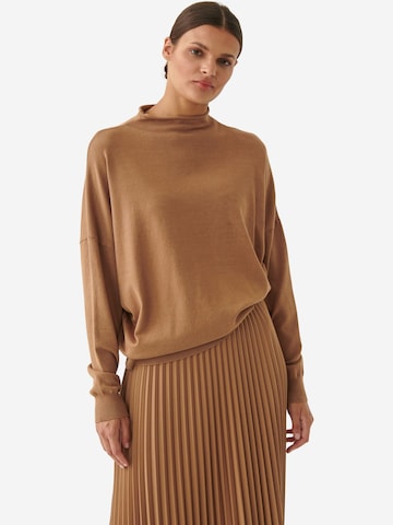 TATUUM Sweater 'Navi' in Brown: front