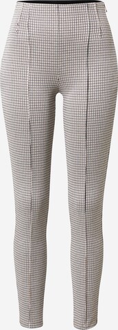 PATRIZIA PEPE Skinny Trousers in Beige: front