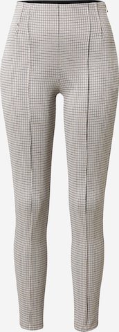 PATRIZIA PEPE Skinny Broek in Beige: voorkant