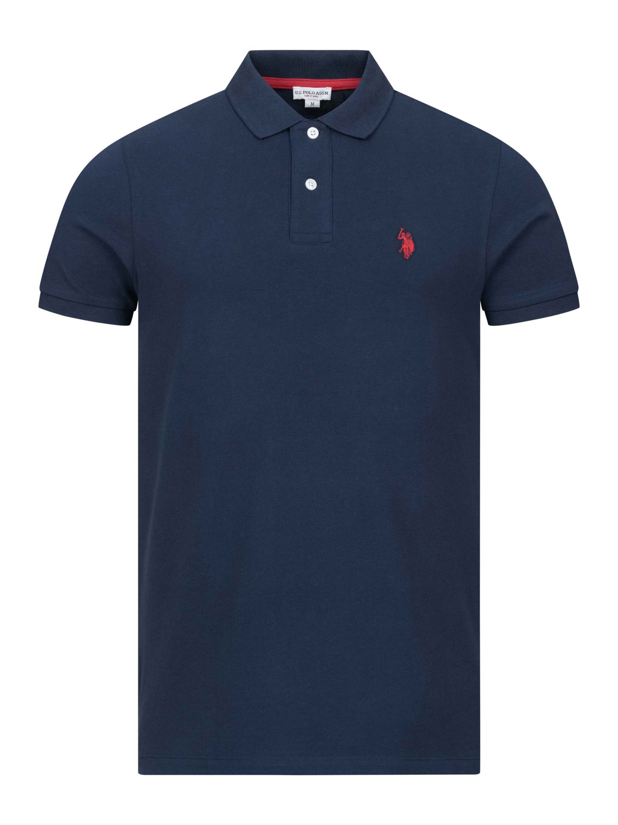 T-Shirt U.S. POLO ASSN. en bleu : devant