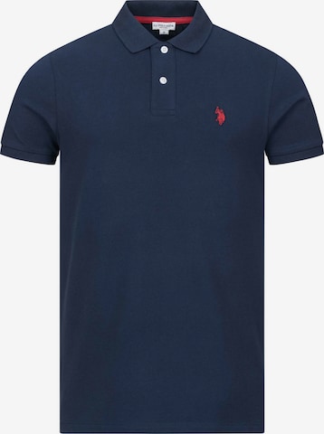 T-Shirt U.S. POLO ASSN. en bleu : devant