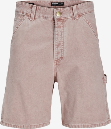JACK & JONES Loose fit Jeans 'JJTony Carpenter' in Pink: front