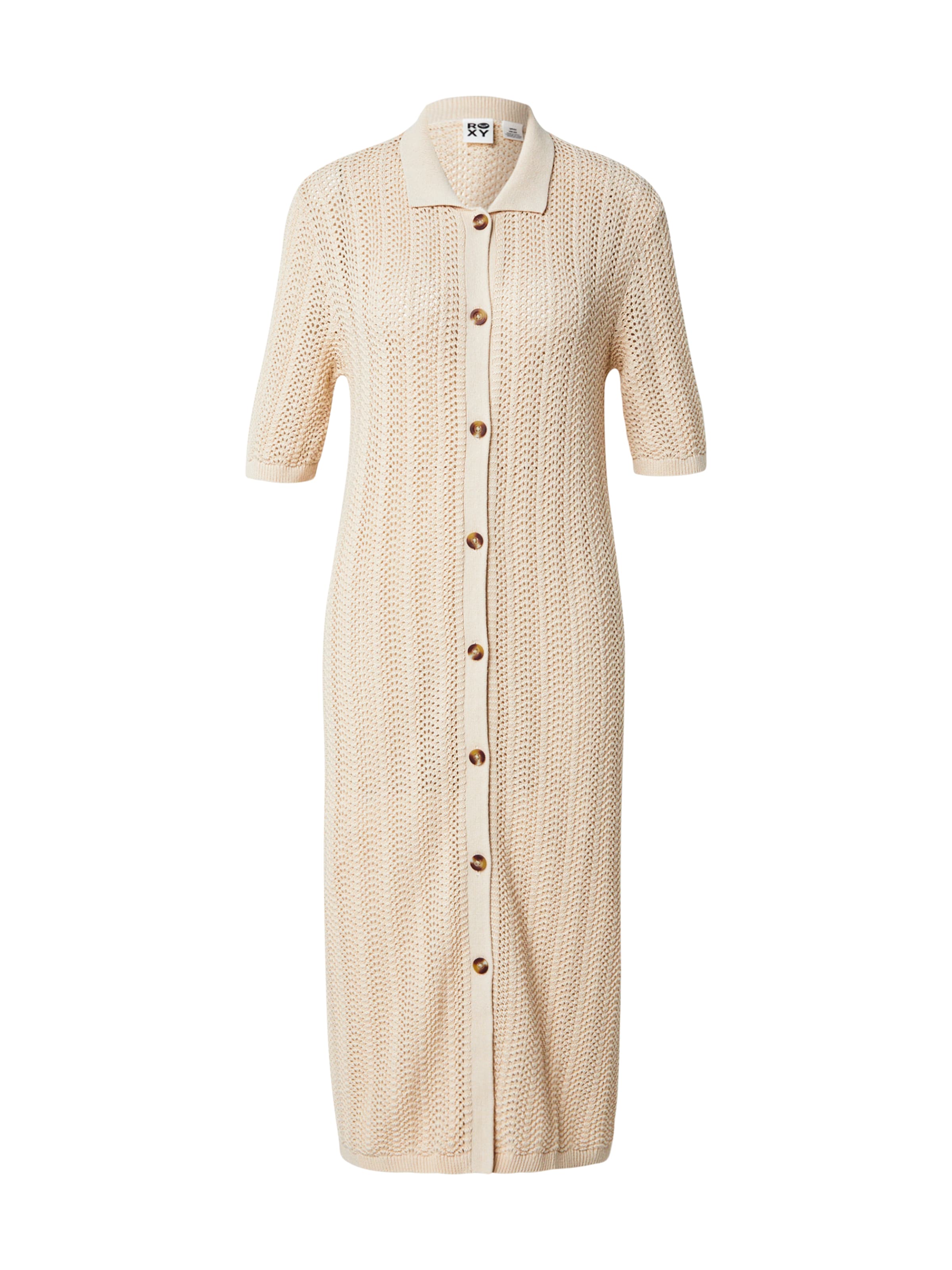 ROXY Pletené šaty 'Seashell Song' - Béžová: predná strana