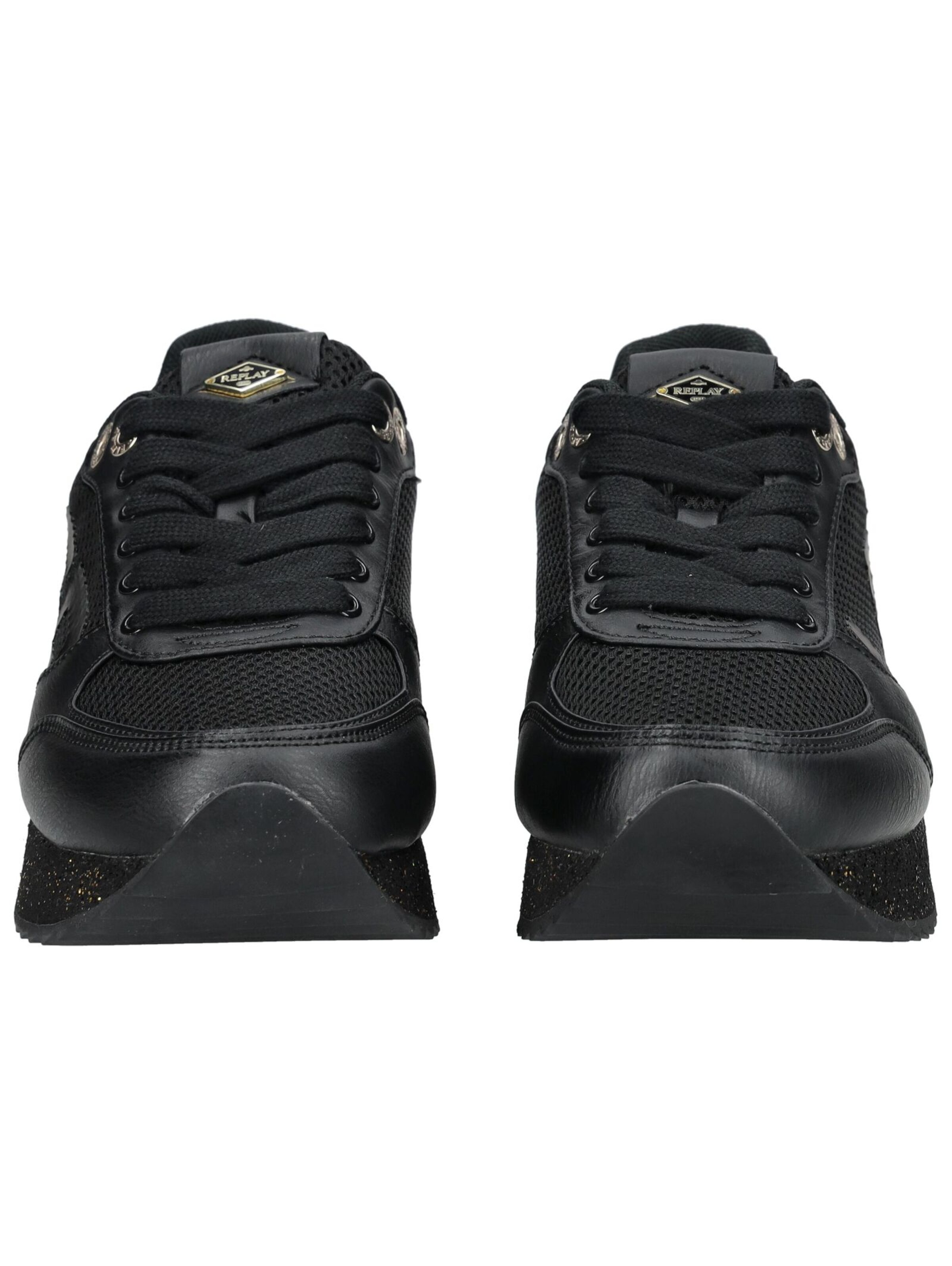 REPLAY Platform trainers in Black