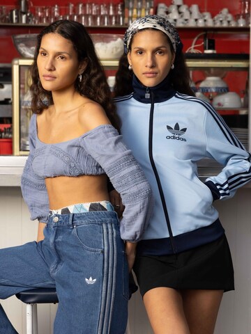 ADIDAS ORIGINALS - Sudadera con cremallera 'Beckenbauer' en azul