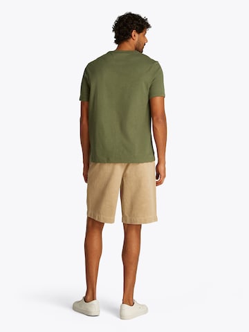 Maglietta di TOMMY HILFIGER in verde: dietro