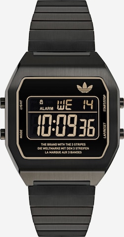 ADIDAS ORIGINALS Digitaluhr in Schwarz: Vorderseite
