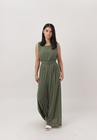 Combinaison Elara en vert : devant