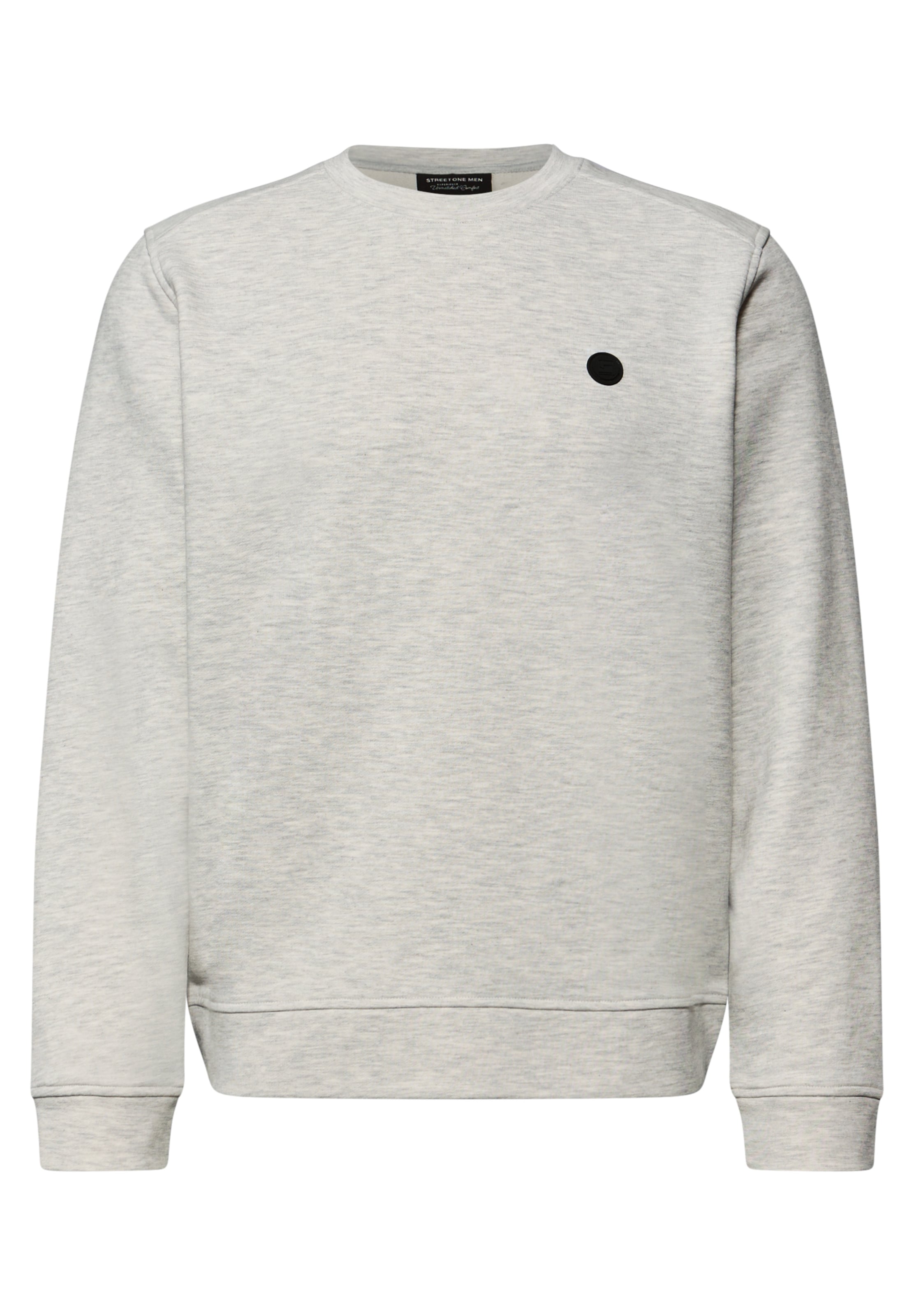 Street One MEN Sweatshirt in Grey: front