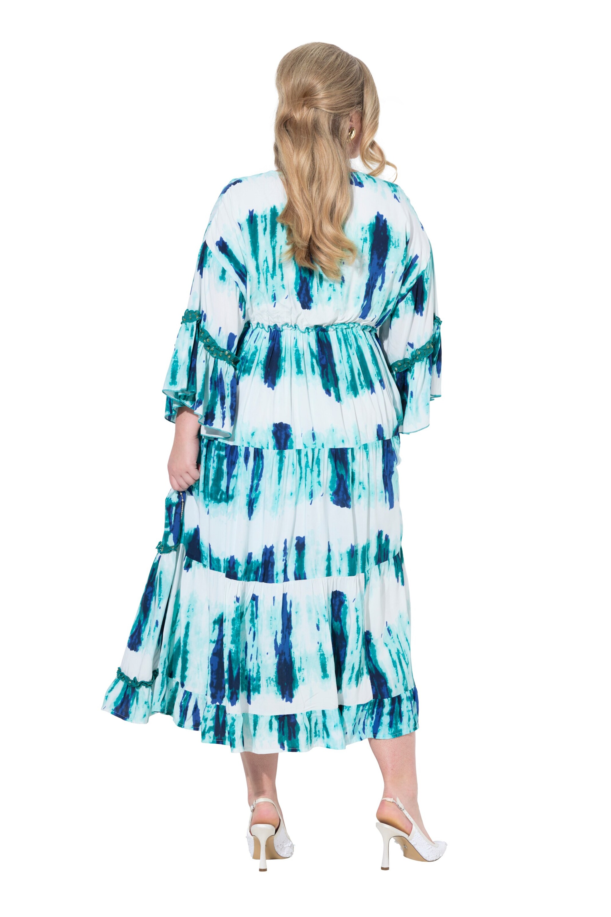 MIAMODA Dress in Blue