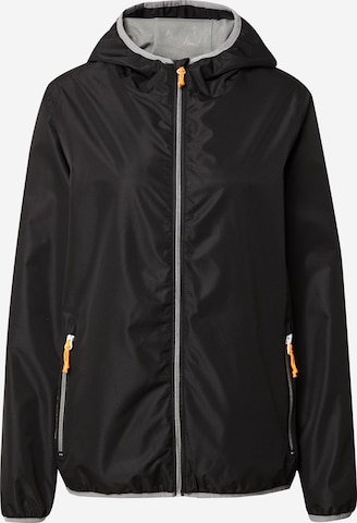 KILLTEC Outdoorová bunda 'Trin' – černá: přední strana