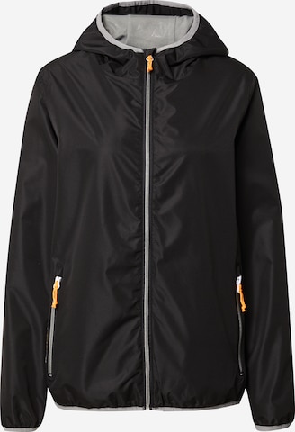 KILLTEC Outdoor jacket 'Trin' in Black: front