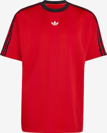 ADIDAS ORIGINALS Футболка 'Adicolor' в Красный: спереди