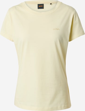 BOSS Orange - Camiseta 'Esogo' en amarillo: frente