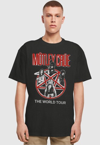 Merchcode Shirt 'Motley Crue - Vintage World Tour' in Black: front