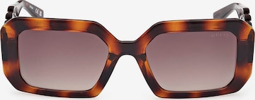 GUESS Zonnebril in Bruin: voorkant