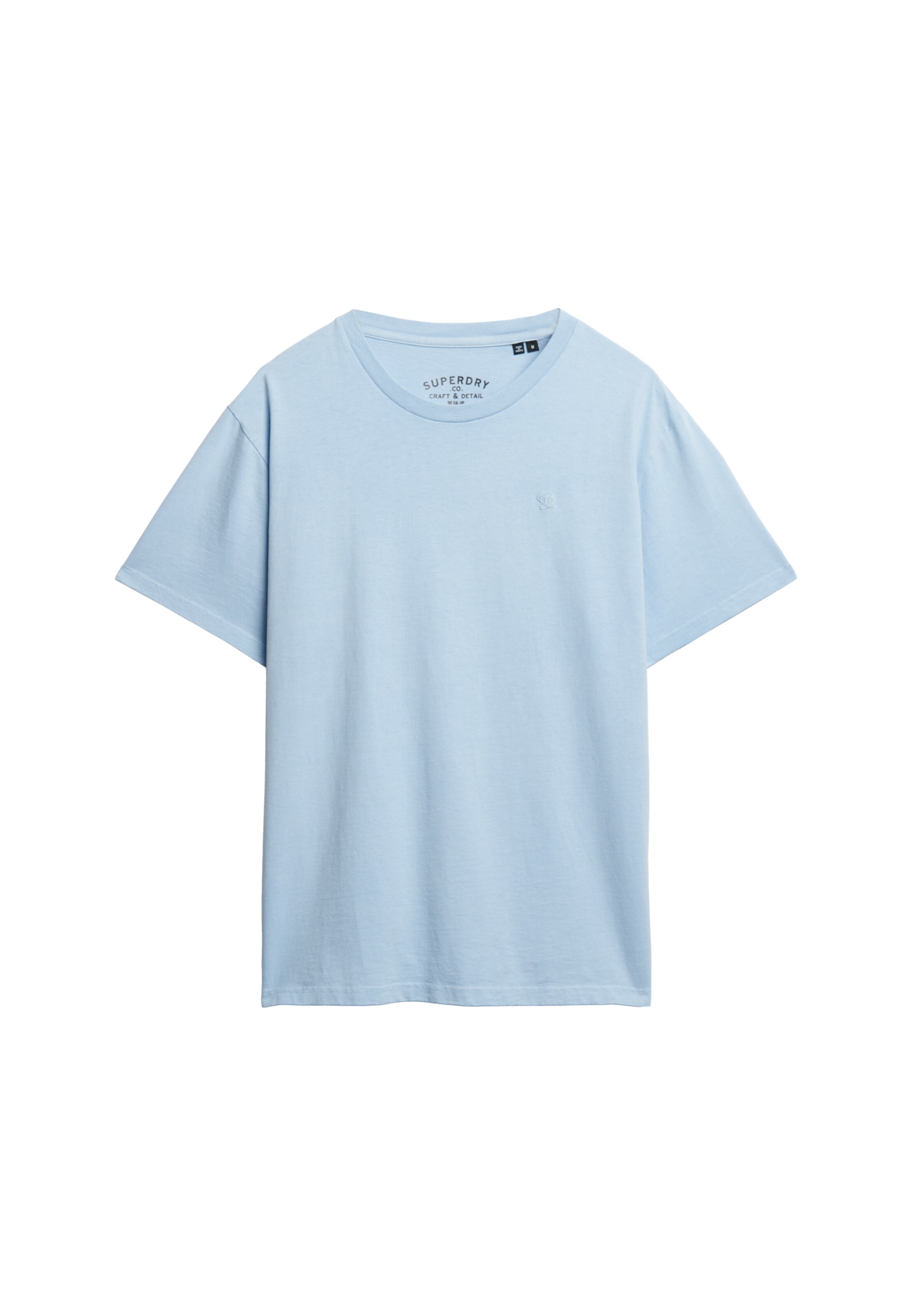 T-Shirt 'Essentials' Superdry en bleu : devant