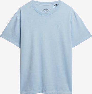 Superdry T-Shirt 'Essentials' in Blau: Vorderseite