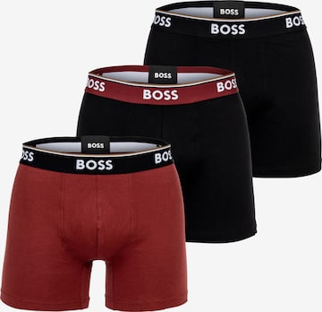 BOSS Boxershorts in Rood: voorkant