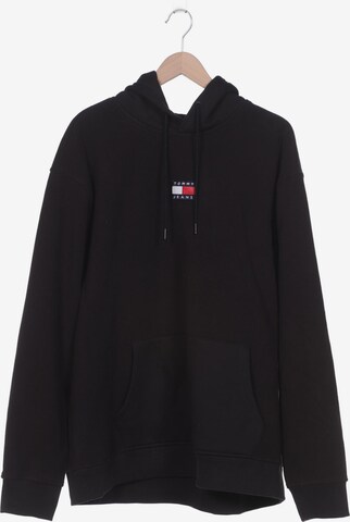 Tommy Jeans Kapuzenpullover 4XL in Schwarz: predná strana