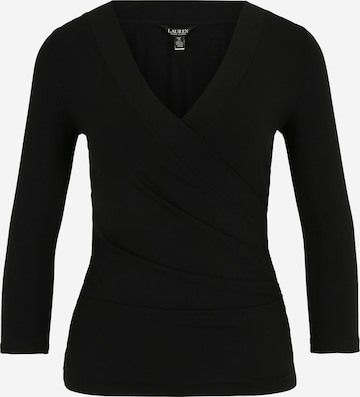 Lauren Ralph Lauren Petite Shirt 'ALAYJA' in Black: front
