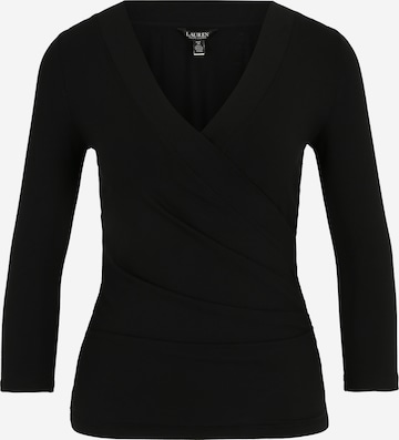 Lauren Ralph Lauren Petite Shirt 'ALAYJA' in Schwarz: predná strana