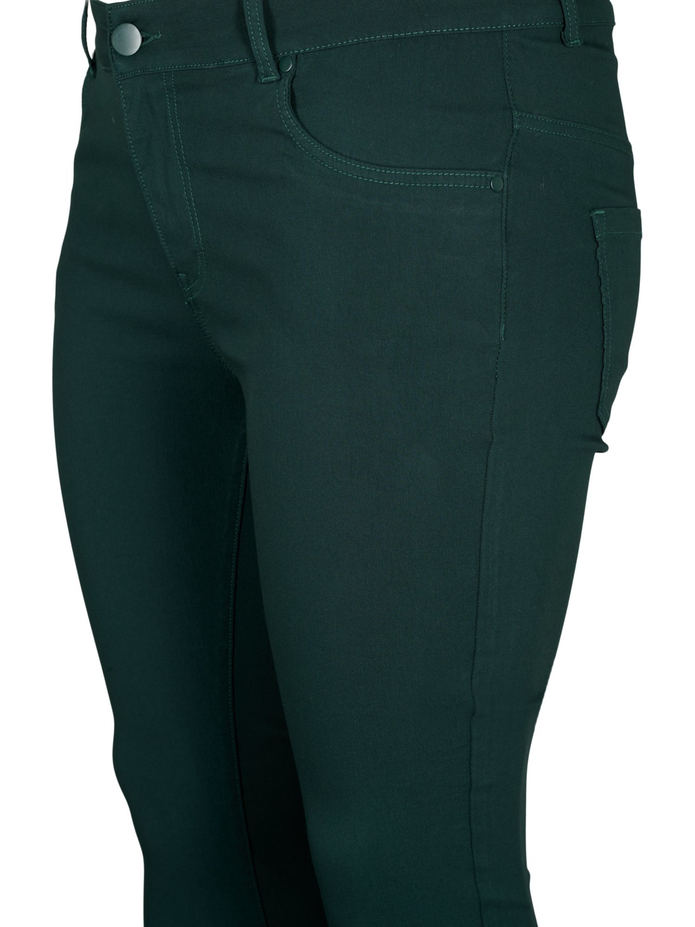 Zizzi - Skinny Pantalón 'JJUNE' en verde