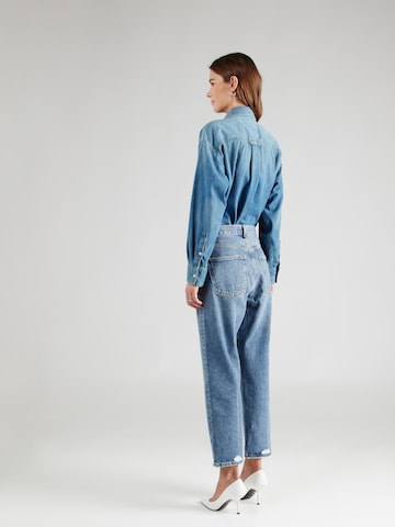 AGOLDE Regular Jeans '90's' i blå