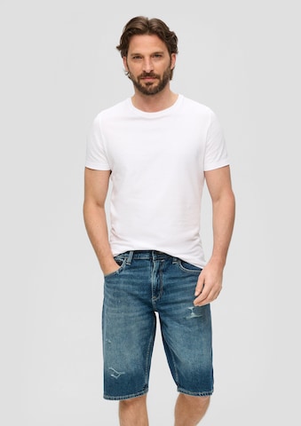 s.Oliver Regular Shorts in Blau: Vorderseite