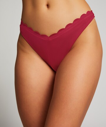 Hunkemöller Bikini Bottoms in Red: front