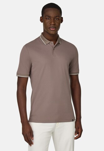 T-Shirt Boggi Milano en marron : devant