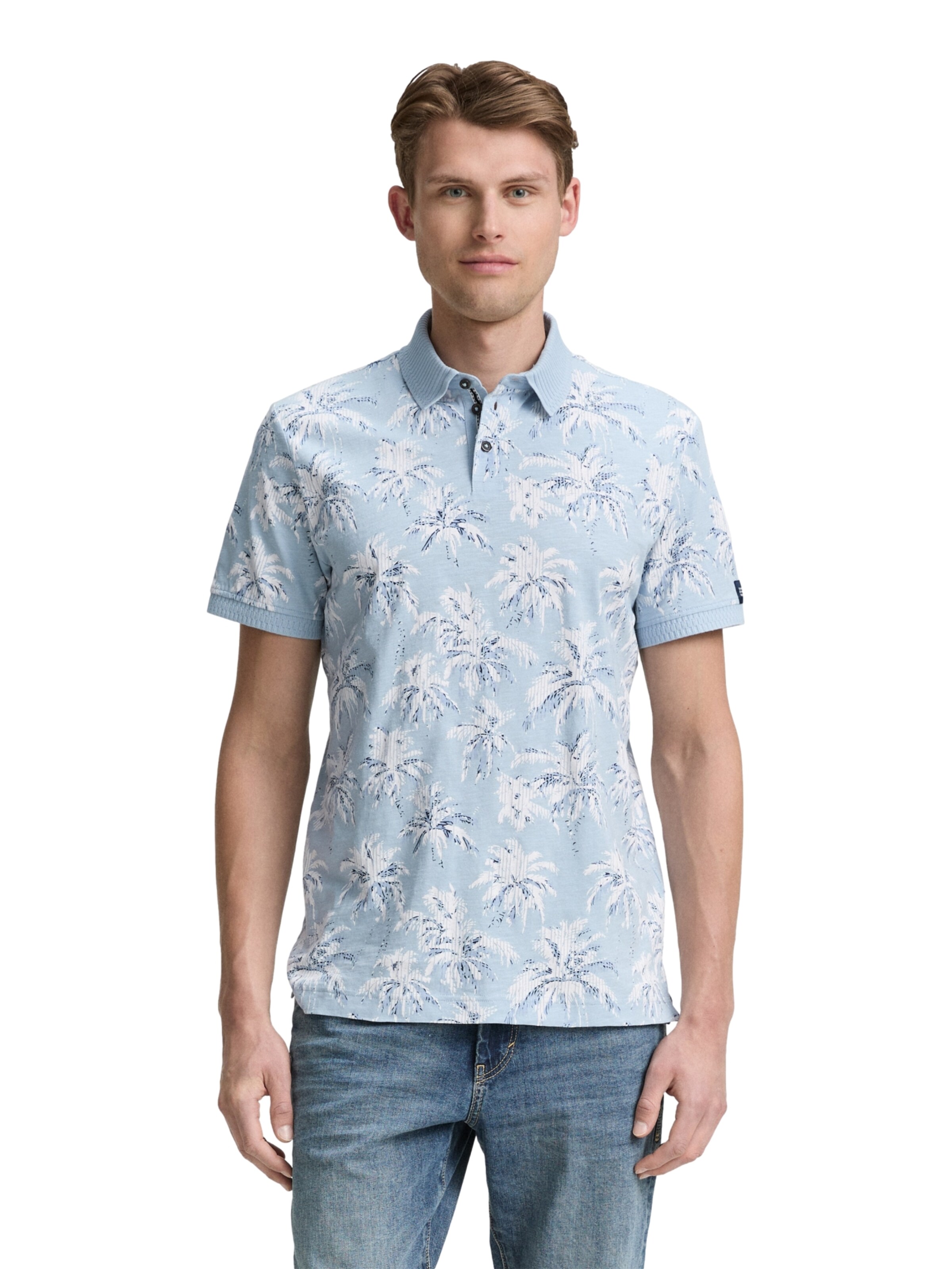 TOM TAILOR Shirt in Blau: Vorderseite