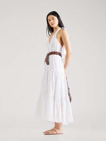 Lauren Ralph Lauren Poletna obleka 'JOSPURETTE' | bela barva