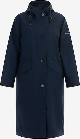 DreiMaster Klassik Raincoat in Blue: front