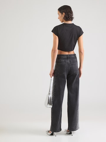 miss goodlife Широкий Джинсы в Серый