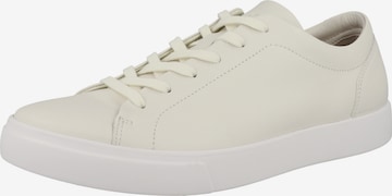 Baskets basses 'Soft 10' ECCO en blanc : devant